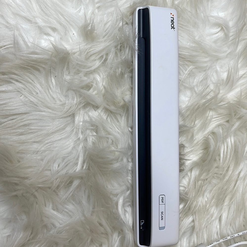 Neat on the go paper scanner